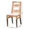 Bali & Pari Poltak Modern Bohemian Natural Brown Rattan Dining Chair 209-12797 - alternate 10